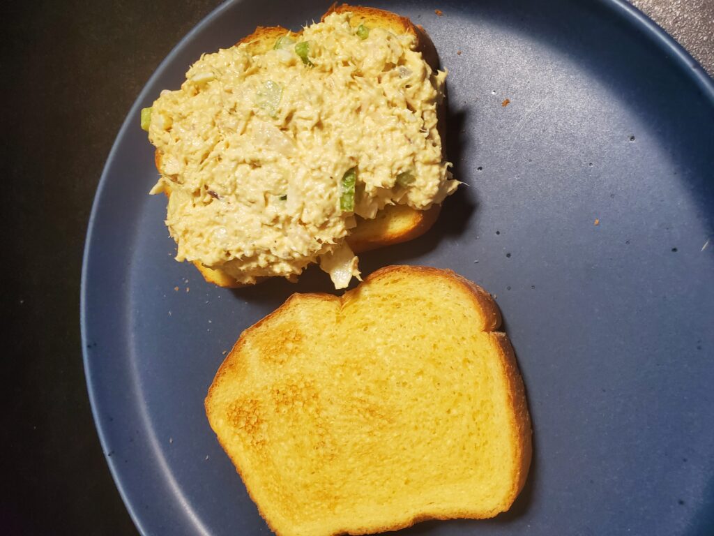 Tuna Salad on Bread